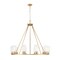 Z-Lite Titus 10 Light Chandelier, 46in. W x 28in. H, Modern Gold 826-10MGLD - alternate 1
